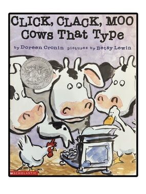 BUNDLE & SAVE 🐮 Click, Clack, Moo Cows That Type Softcover Book